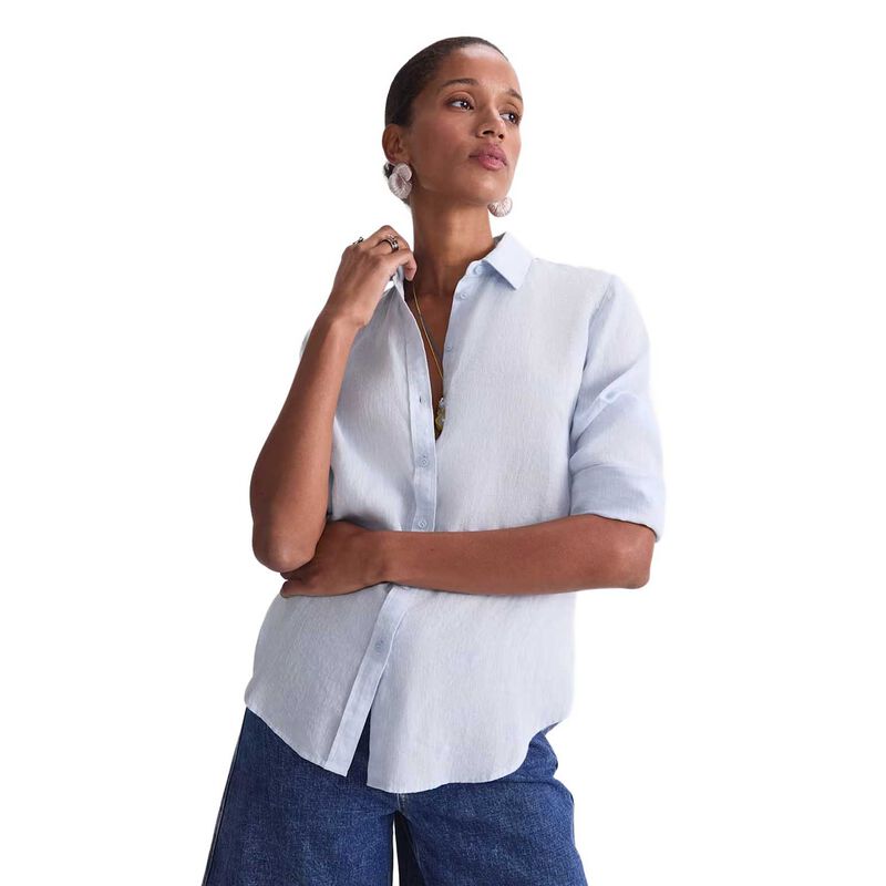 Sportscraft Dahlia Linen Shirt image number 0